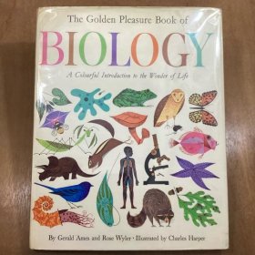 The Golden Pleasure Book of Biology A Colourful Introduction to the Wonder of Life生物学的黄金乐趣书 丰富多彩的生命奇迹介绍