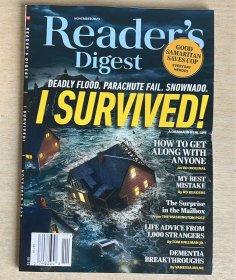 READER'S DIGEST 读者文摘2023年11月 英文版生活杂志 美国版