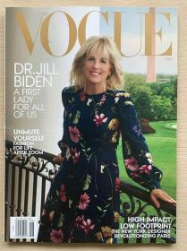 VOGUE 2021年8月 女士时尚潮流服饰服装英文杂志 美国版