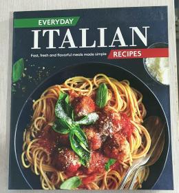 ITALIAN RECIPES 意大利日常美味食谱 西餐烹饪制作英文美食菜谱