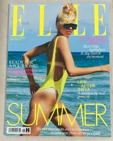 ELLE 2021年8月 女士时尚服饰潮流服装英文杂志 英国版