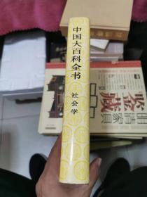 中国大百科全书 社会学，带原盒，书架5