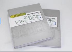 现货 Architectural Graphic Standards 建筑标准图集 2本/套