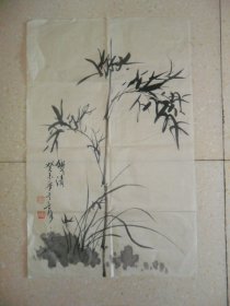 竹子双清图（0422）