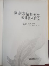 高拱坝结构安全关键技术研究