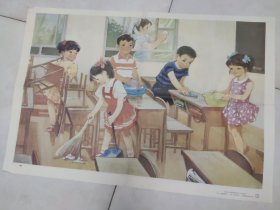 教学挂图，值日