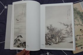 8开精装函套《陈少梅绘画全集（上下）》天津人民美术出版社2005年8月1版1印