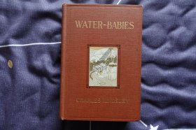 1916年版布面精装毛边 WATER-BABIES（水孩子）Frank Arthur Nankivell 精美套色黑白插图16张