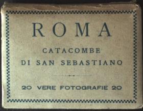 意大利古典照片，罗马风光，一套20全，有封套