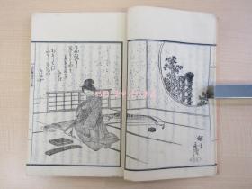 三尾重定编 月冈芳年河鍋晓斋柴田是真他画文明余响（全2册揃）明治11年东崖堂刊 明治时代和本 千叶县馆山市那古寺弘文馆塾主宰