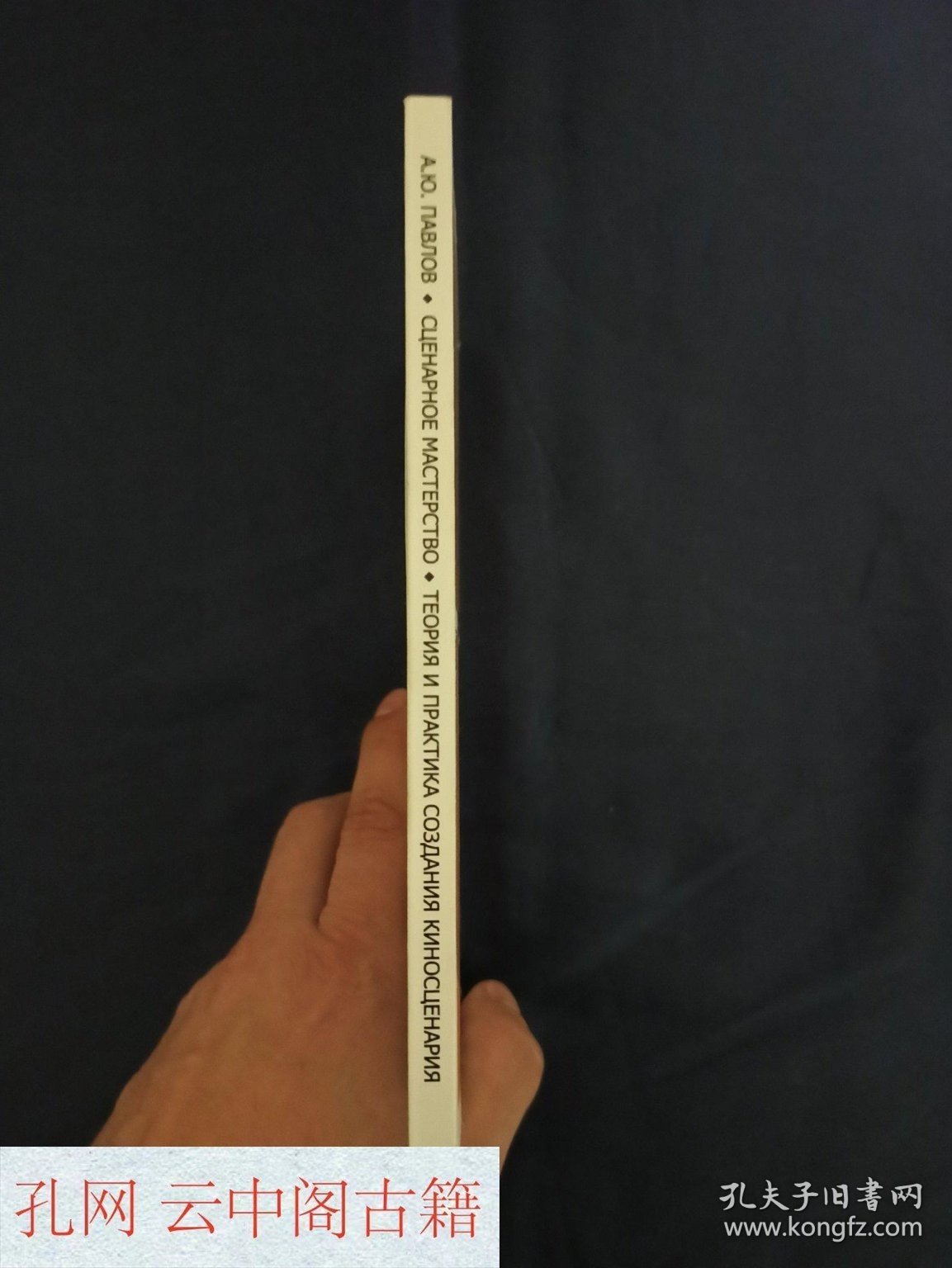 Pavlov A.Yu. Screenwriting. Theory and Practice of Creating a Film Script. OmSU, 2012. 100 copies.帕夫洛夫 A.Yu. 剧本创作。电影剧本创作的理论与实践。鄂木斯克国立大学，2012年。100册。 俄语书