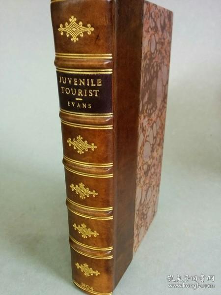 The Juvenile Tourist; or excursions through various parts of the island of Great Britain. With a portrait & maps. Beautifully bound[WSSY]
