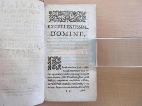 Davidis von der Becte D. Mindani Experimenta et Meditationes1688年刊（初版本）17世纪ドイツ哲学者の主着