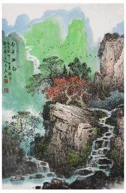 天来堂◆当代实力派画家张月岗◆春江雅韵定制