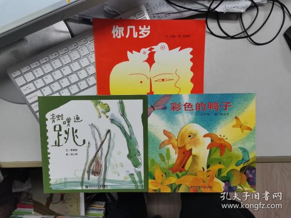 正版旧书2007年 彩色的鸭子 南京师范大学出版社 作者 洪志明 林宗贤 一共3本