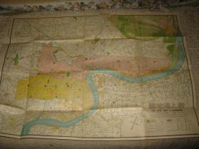 特好品相，1941年新上海地图