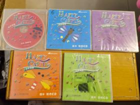 happy castle 红本、蓝本、绿本、紫本、橙本歌曲CD（5盒合售）
