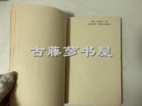 冯友兰，1947年初版，《中国哲学之精神》，The Spirit of Chinese Philosophy，清华大学哲学系教授冯友兰名著，《新原道》英文译本，修中诚翻译