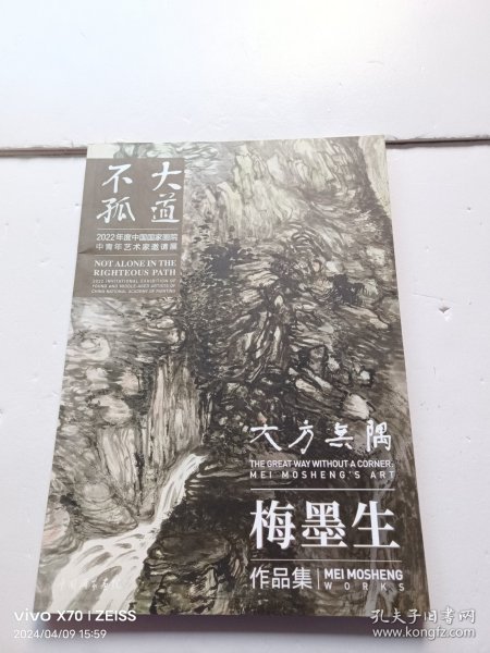 大方无隅 梅墨生 作品集——大道不孤2022年度中国国家画院中青年艺术家邀请展