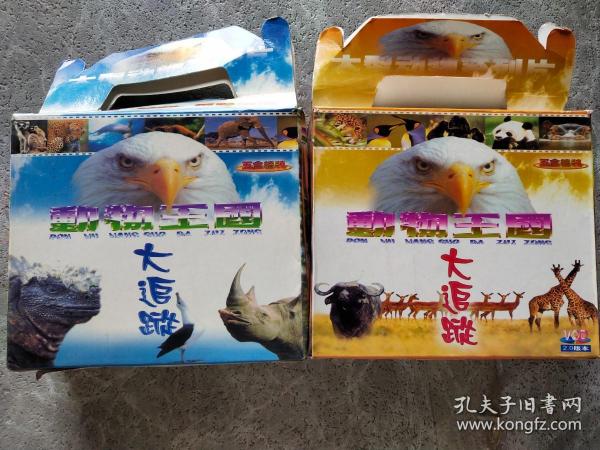 动物王国大追踪 VCD 10盒精装
