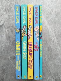 ROALD DAHL:CHARLIE AND THE GREAT GLASS ELEVATOR、GOING SOLO、CHARLIE AND THE GHOCOLATE FACTORY、THE BFG、THE MAGIC FINGER