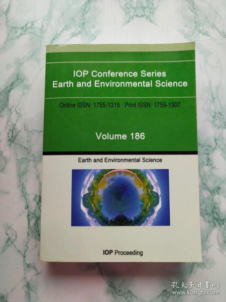 IOP CONFERENCE SERIES EARTH AND ENVIRONMENTAL SCIENCE volume 186