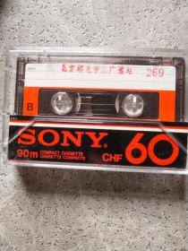 磁带：SONY CHF60 空白带