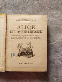 ALICE ET  LOMBRE CHINOISE PAR CAROLINE QUINE