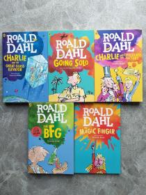 ROALD DAHL:CHARLIE AND THE GREAT GLASS ELEVATOR、GOING SOLO、CHARLIE AND THE GHOCOLATE FACTORY、THE BFG、THE MAGIC FINGER