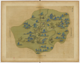 【提供资料信息服务】老地图 1661年浙江地区地图 58兰溪县