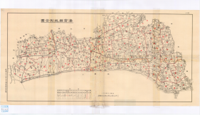 【提供资料信息服务】老地图海宁县地形全图