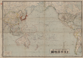 【提供资料信息服务】老地图1941年最新太平洋地图
