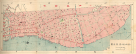 【提供资料信息服务】老地图 1929年上海商埠交通图 1929上海公共租界东区