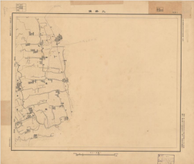 【提供资料信息服务】老地图1947上海市图 上海市图第四十六号(莘庄镇)