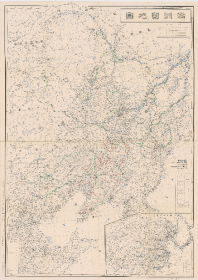 【提供资料信息服务】老地图1935年满洲国地图