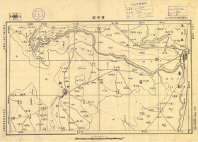 【提供资料信息服务】老地图 民国时期安徽省07701-霍邱县
