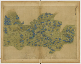 【提供资料信息服务】老地图 1661年浙江地区地图 04杭州府属全图