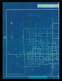 【提供资料信息服务】老地图 西安市城关图(1946)清晰度一般慎拍