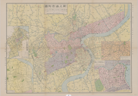 【提供资料信息服务】老地图1937年新上海市街图