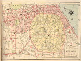 【提供资料信息服务】老地图 1929年上海商埠交通图 1929上海法租界及城内图