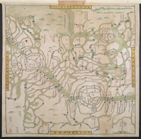 【提供资料信息服务】老地图1820年常州营汛境地界驻兵全图