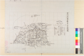 【提供资料信息服务】老地图 山东全省州县自治区域图 登州府黄县 原图不清慎拍