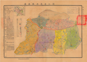 【提供资料信息服务】老地图1942年吴兴县图 民国三十一年（1942年）《吴兴县县图》，（吴兴老地图、吴兴县地图、吴兴县老地图、湖州老地图、湖州市地图）全图规整，图左侧附民政资料，内容详尽。吴兴县现已撤销，并入湖州市。吴兴县、湖州市地理地名历史变迁重要史料