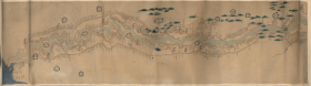 【提供资料信息服务】老地图 1881年山东省黄河图