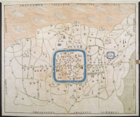 【提供资料信息服务】老地图1842年松江城守营汛舆图