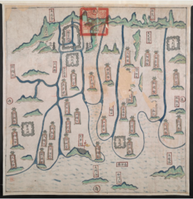 【提供资料信息服务】老地图 1723年乐清县舆图