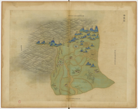 【提供资料信息服务】老地图 1661年浙江地区地图 18海盐县