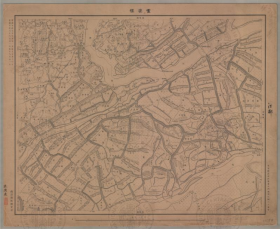 【提供资料信息服务】老地图 民国初年苏南  霍家桥