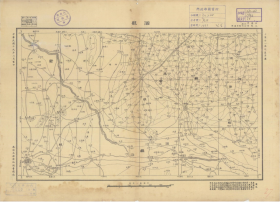 【提供资料信息服务】老地图 民国时期安徽省07664-泗县