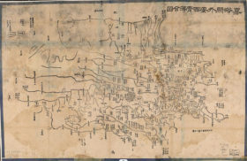 【提供资料信息服务】老地图1864年嘉峪关外安西、青海合图